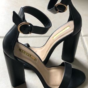 Black Strappy Sandal